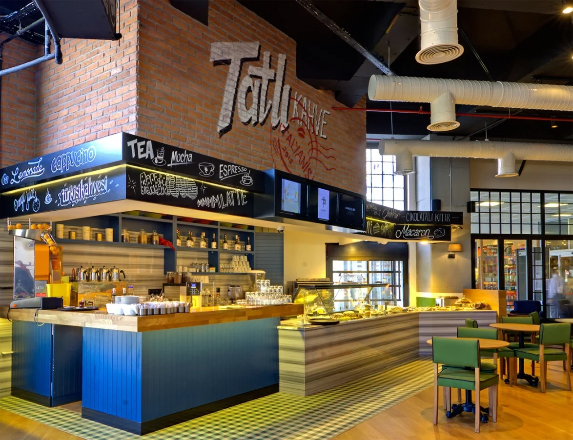 mutfak tezgah arası dekoratif tuğla kaplama uygulaması