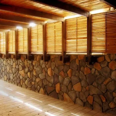 Matera Model Kahve ve Kum Rengi Taş Kaplama