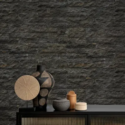 İç mekan dekoratif kültür taşı coria modeli uygulaması