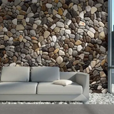 Salon kültür taşı ile dekoratif bir görünüm sağlayın