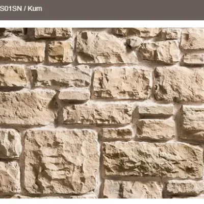 Cephe dış mekan masso kum kültür taşı modeli