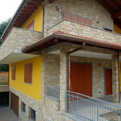 Villa dış mekan dekoratif taş kaplama