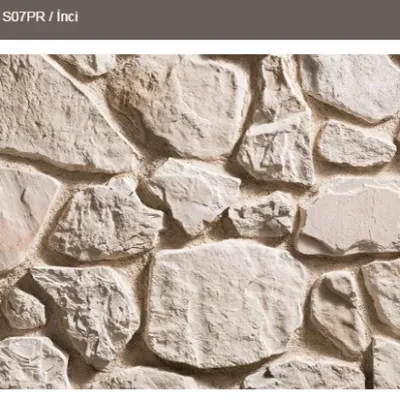 Matera Kültür Taşı İnci Rengi - İç Mekan Taş Kaplama